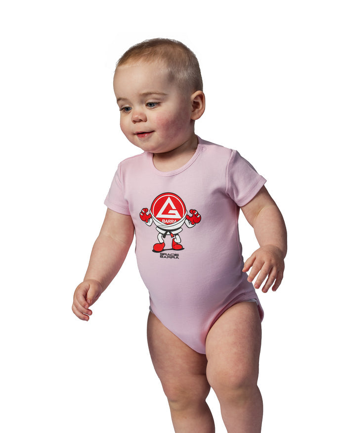 Barrinha Baby Bodysuit - Pink