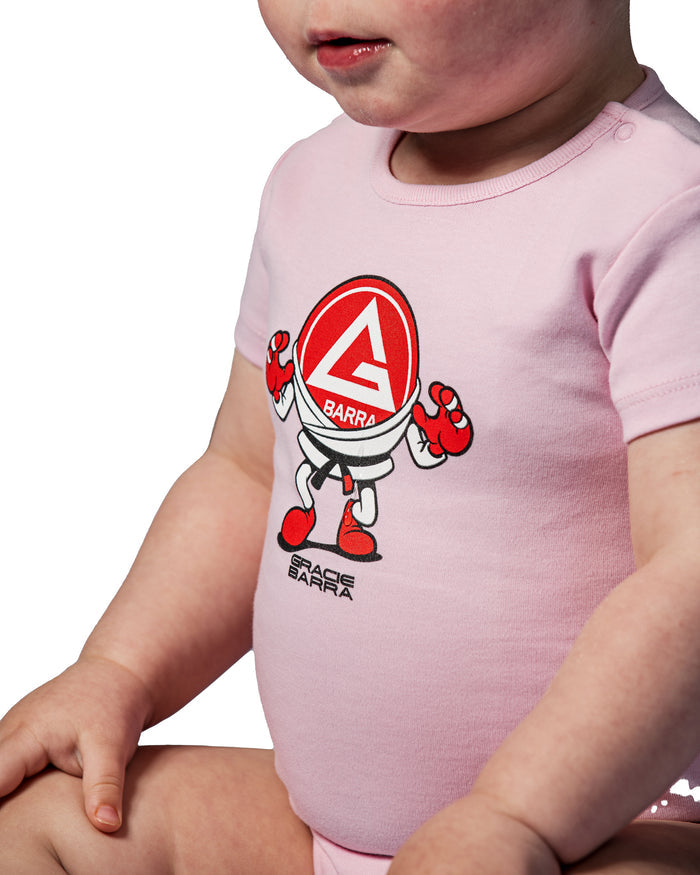 Barrinha Baby Bodysuit - Pink