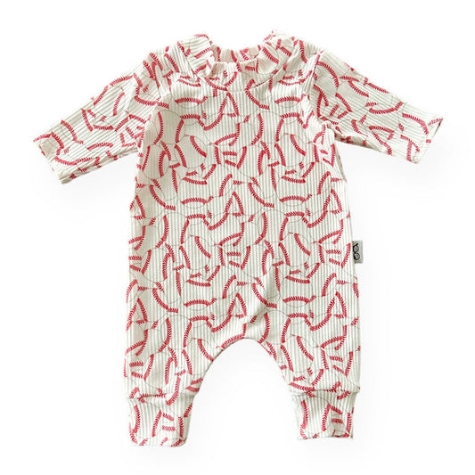 Baseball Harem Romper