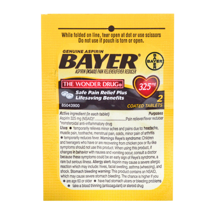 Bayer Aspirin 50 X 2