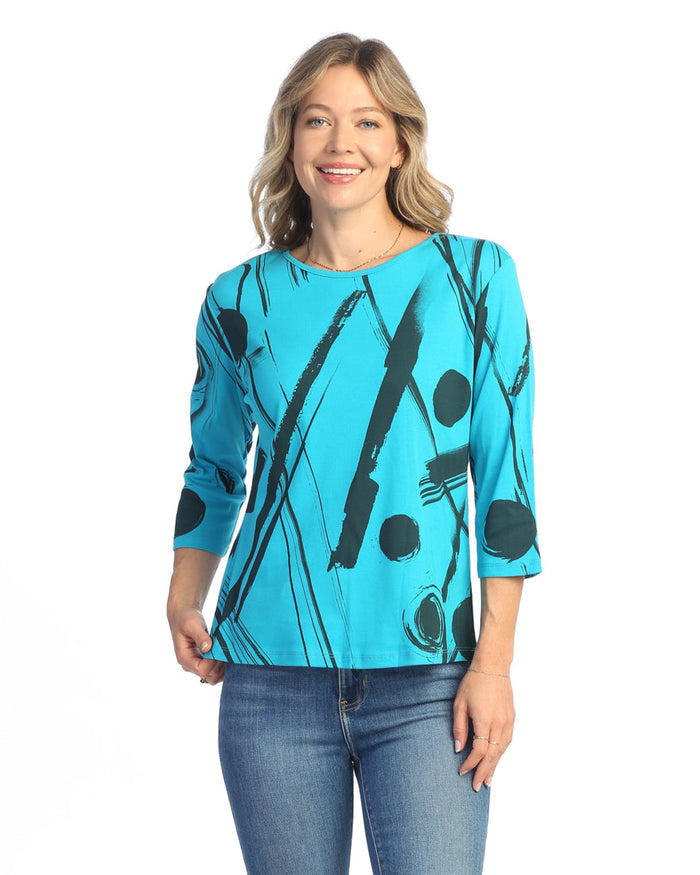 "Bimba" Abstract Top - 14-1501
