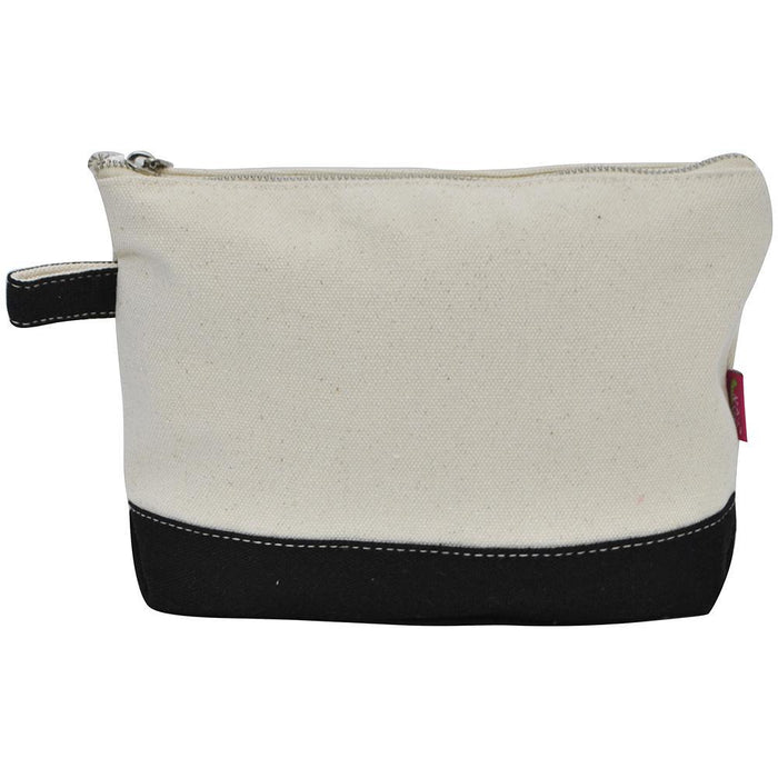 Black NGIL Large Jute Cosmetic Case