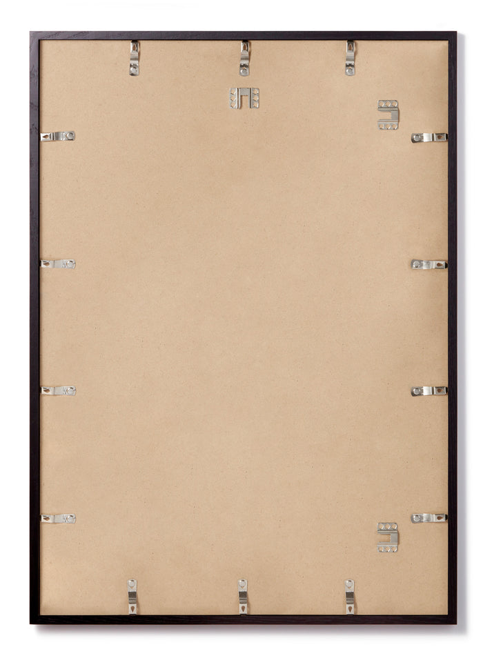 Black Oak Frame With Glass, 24x36 in | 61x91 cm