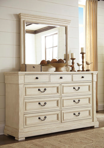 Bolanburg B647-36 Antique White Bedroom Mirror