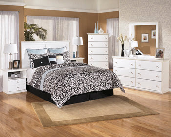 Bostwick Shoals B139-36 White Bedroom Mirror