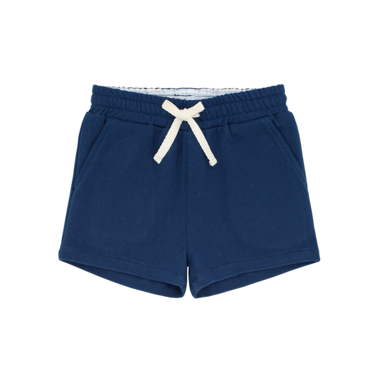 boys navy ultra-soft twill short
