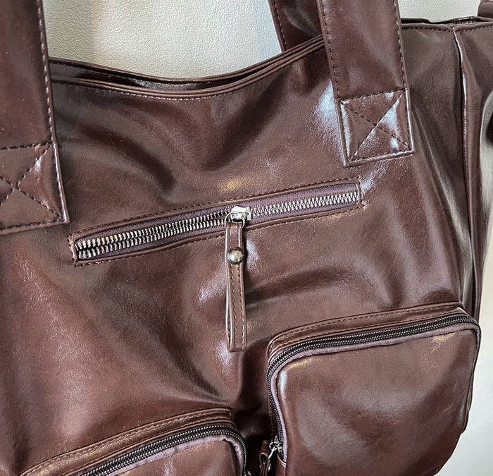BP930 - Retro Travel Women's Shoulder Bag
