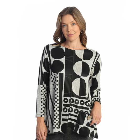 Brushed Knit Tunic Top - FB2- Limited Sizes