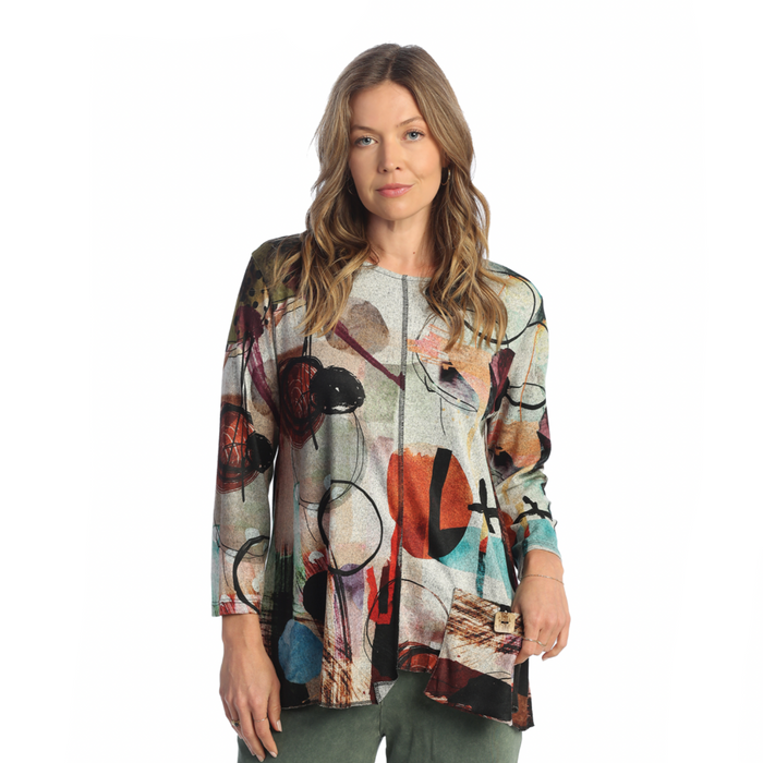 Brushed Knit Tunic Top - FB2- Limited Sizes