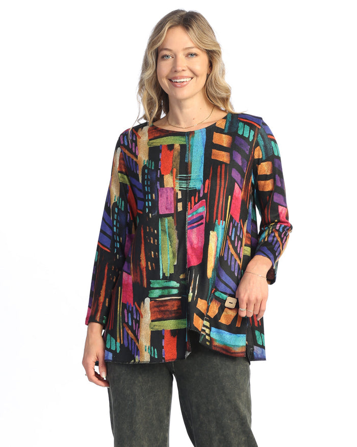Brushed Knit Tunic Top - FB2- Limited Sizes