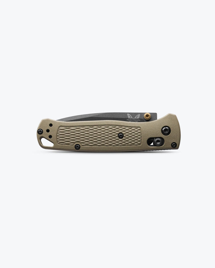 Bugout® Ranger Green Grivory® - Closed knife front view | Benchmade Knife Co.