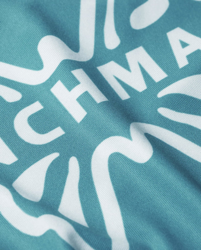 Depth Blue Butterfly Tech Tee - Butterfly Logo Graphic Detail, Dri-Release Polyester Fabric | Benchmade Knife Co.