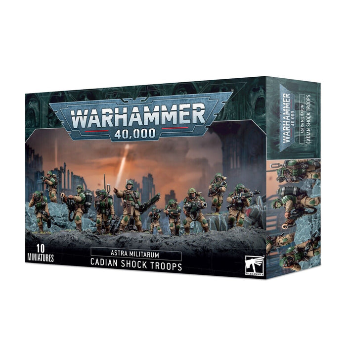 Cadian Shock Troops Astra Militarum Warhammer 40K 47-33