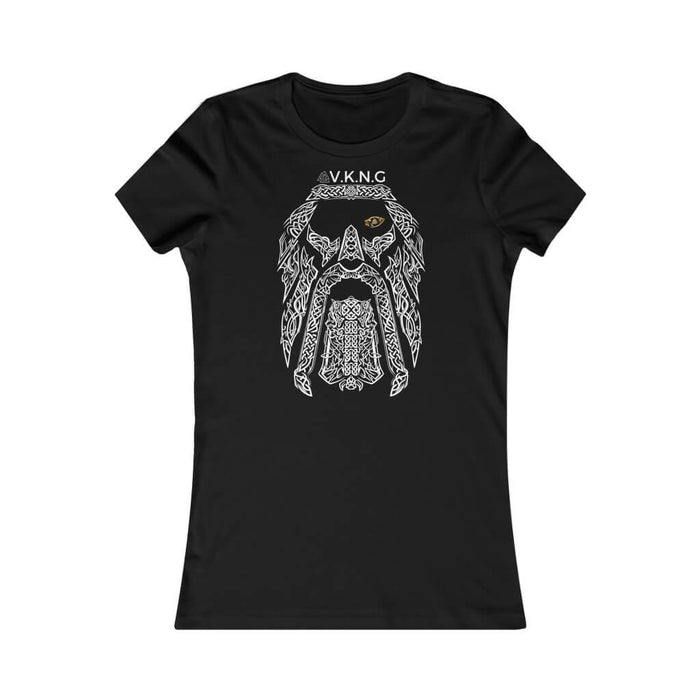 Printify T-Shirt Abstract Odin  V.K.N.G™  T-shirt Girly Cut