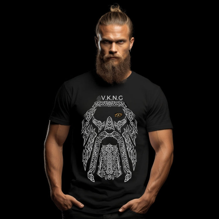 Printify T-Shirt ABSTRACT ODIN  V.K.N.G™ T-SHIRT  (New 2022)