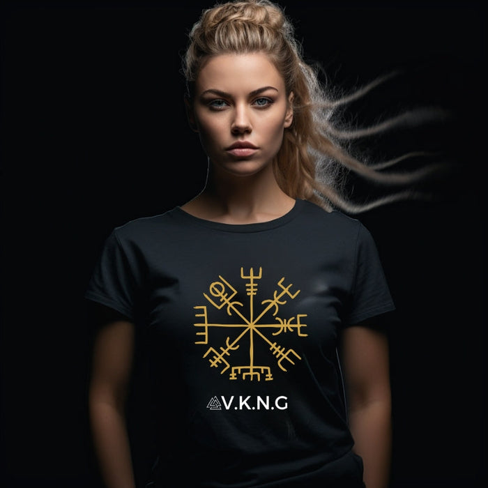 Printify T-Shirt Vegvisir V.K.N.G™  T-shirt Girly Cut