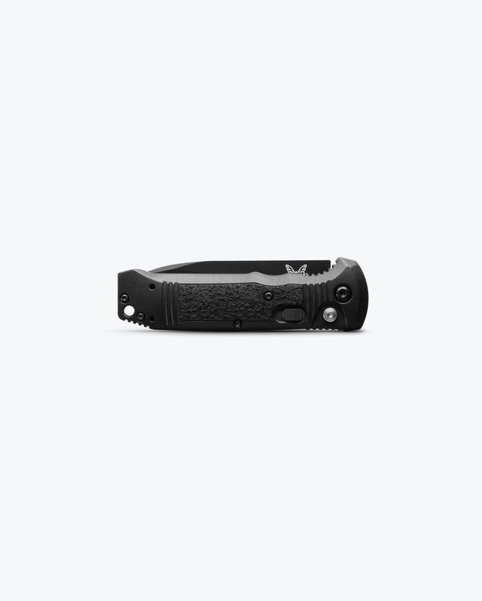Benchmade Casbah® Black Grivory® knife - Front View Closed | Benchmade Knife Co.