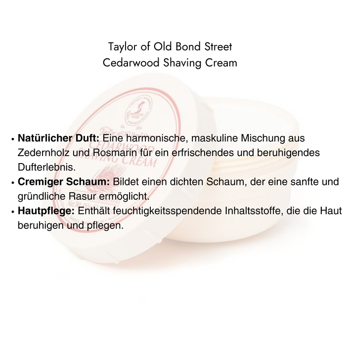 Cedarwood Shaving Cream
