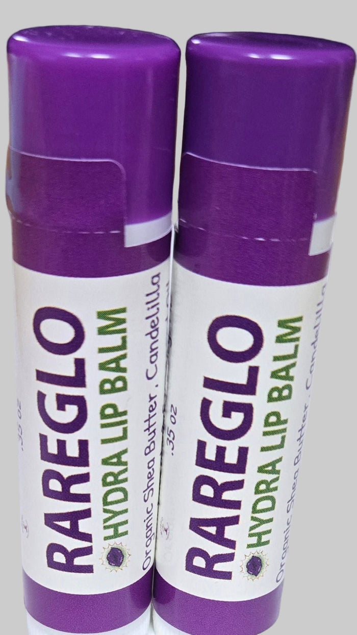 Chocolate Mint HyDra Lip Balm (2 pack) - RareGlo Organic Shea Products