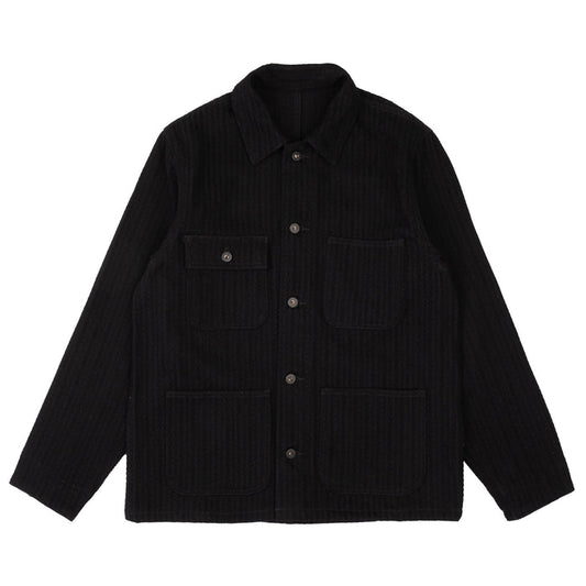 Chore Coat - Black Sugiaya by Naked & Famous Denim