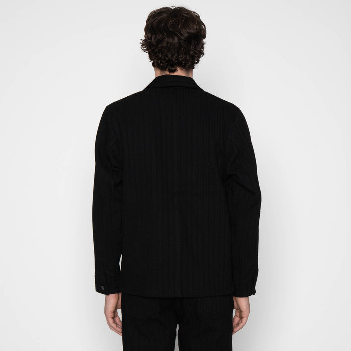 Chore Coat - Black Sugiaya by Naked & Famous Denim