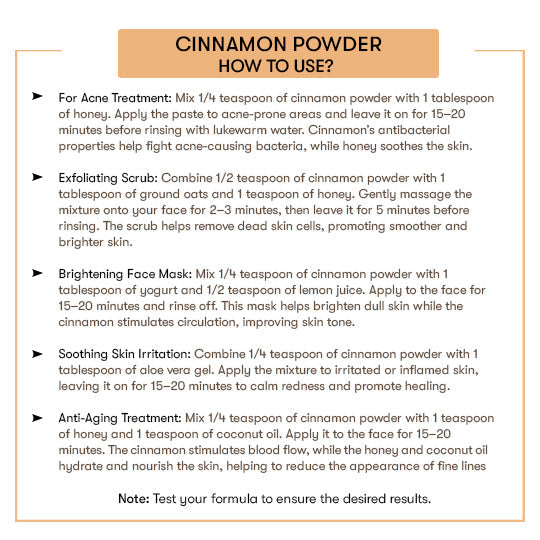 How to Use Cinnamon Powder