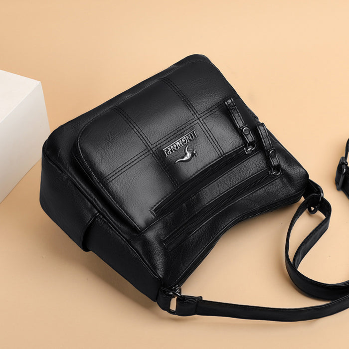 CL1610 - Retro Multi-Layer Messenger Bag