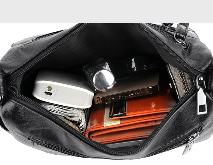 CL1610 - Retro Multi-Layer Messenger Bag