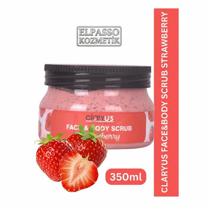 Claryus Face & Body Scrub Strawberry 350ml