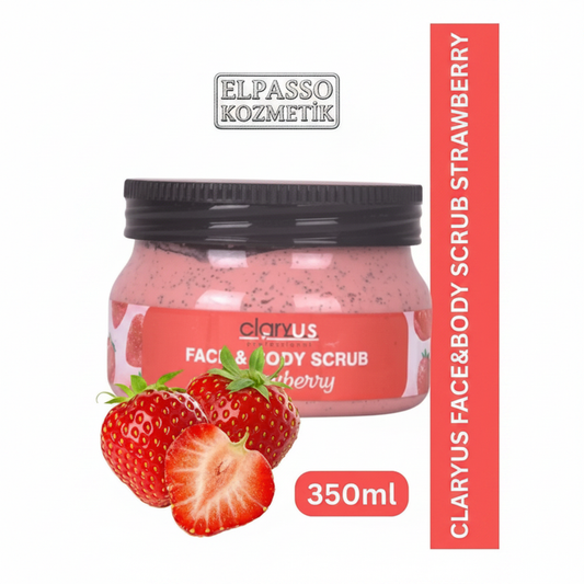 Claryus Face & Body Scrub Strawberry 350ml