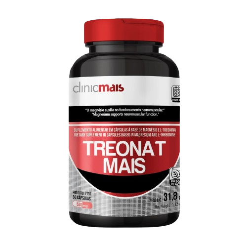 CLINICMAIS | Magnésio Treonat Mais (60 cápsulas)