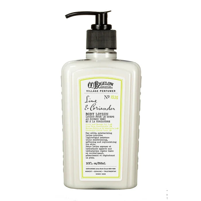 C.O. Bigelow Lime & Coriander Body Lotion