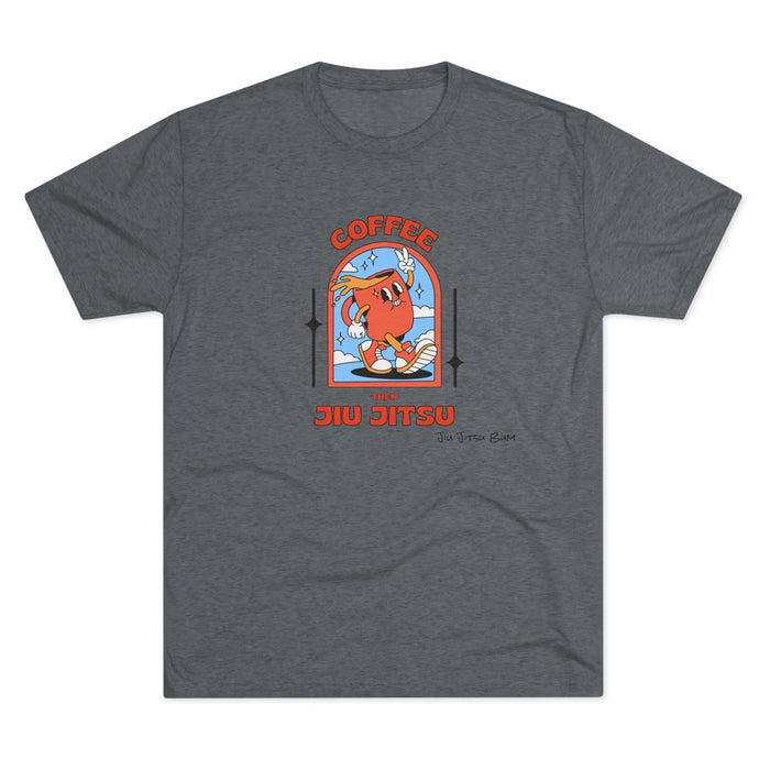 Coffee  then Jiu Jitsu Tee (light)