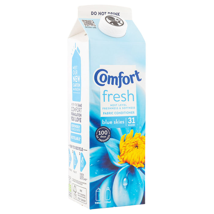 Comfort Fabric Conditioner Blue Skies 31 Washes