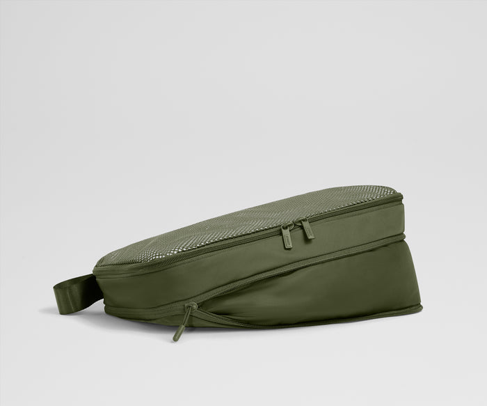 Compression Packing Cubes in Olive Green