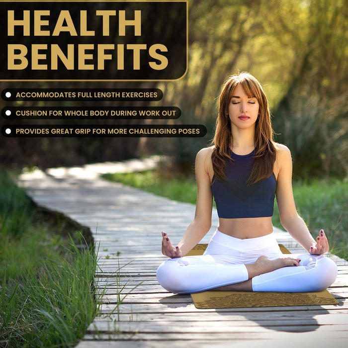 Cork Bundle - Yoga World UK - Cork Bundle includes 100% Cork Mat, Block & Wheel | Yoga World Shop UK | Cork Mandala Bundle | Cork Mat - Yoga Mat