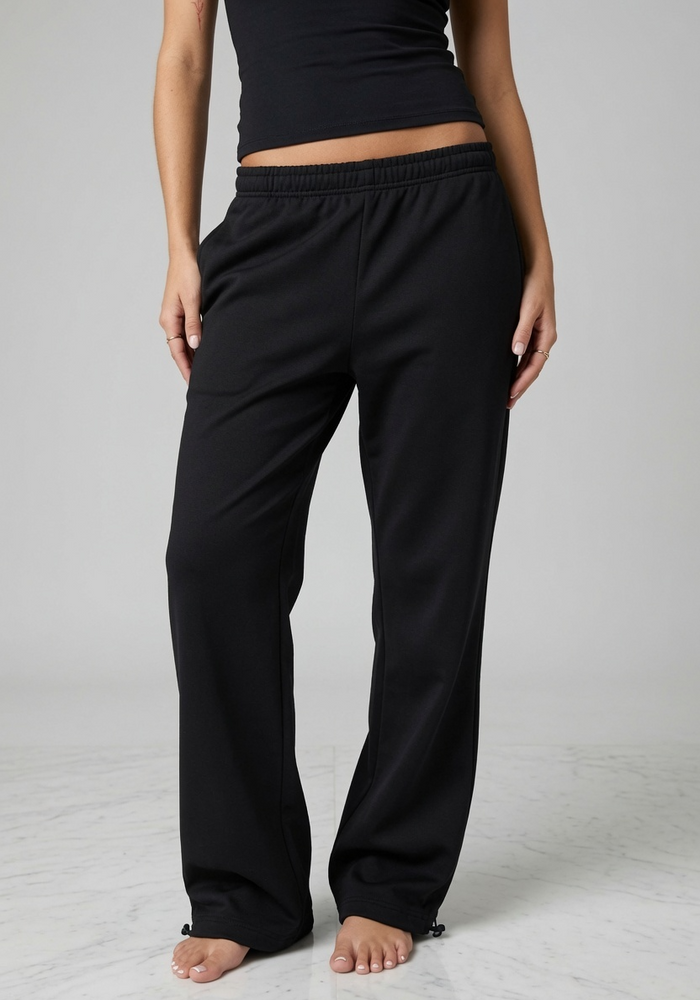 COTTON SWEATS - BLACK