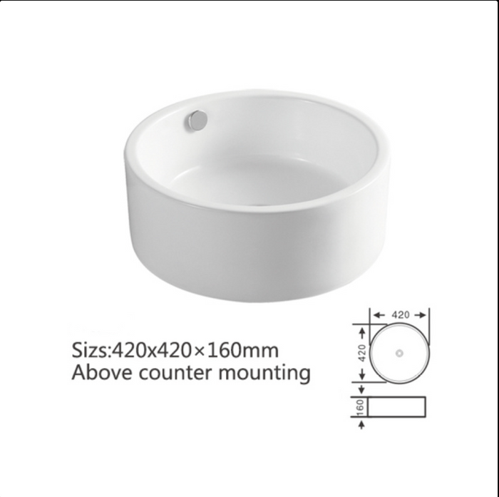 Counter Top Ceramic Basin