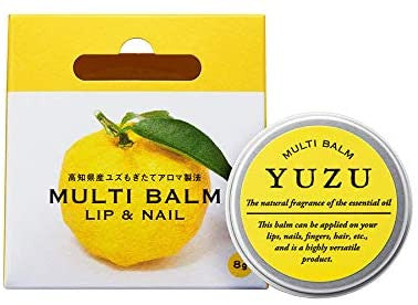 Daily Aroma Yuzu Multi Balm Lip & Nail Lip Cream 8g