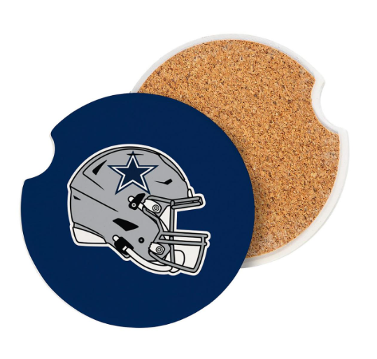 Dallas Cowboys Car Coaster Set