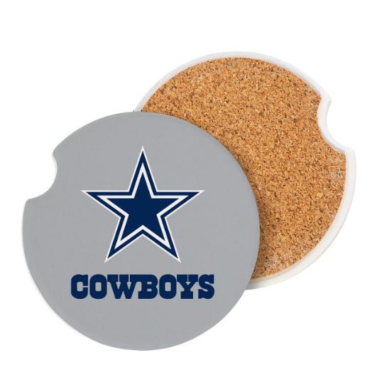 Dallas Cowboys Car Coaster Set