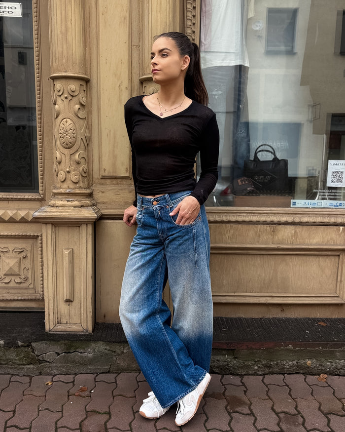 DÁMSKÉ DŽÍNY REPLAY HALLEBEE BARREL FIT