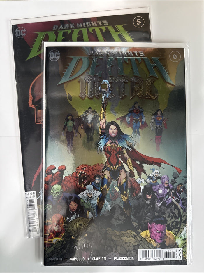 Dark Nights Death Metal 5, 6 Set. 1st Print NM