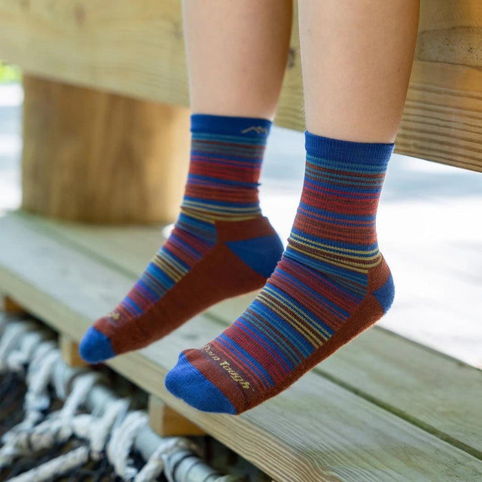 DARN TOUGH Kid's Zebra Canyon Micro Crew Lightweight Hiking Socks 3042