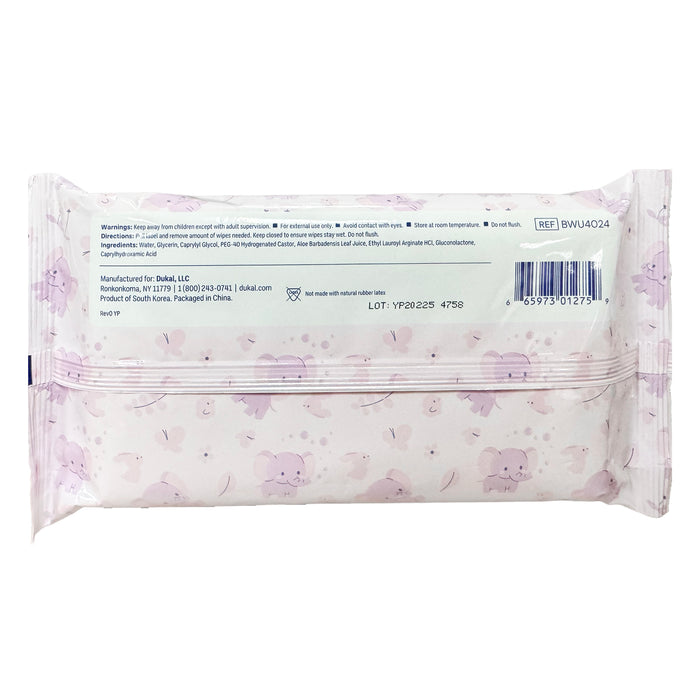 DawnMist Baby Wipes in Soft Pack with Peelable Lid, Unscented, 7" x 8"