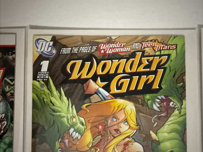 DC #1’s Lot. JLA Classified. #1 Origin Of Power Girl. First issue Wonder Girl!