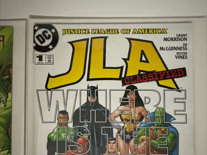 DC #1’s Lot. JLA Classified. #1 Origin Of Power Girl. First issue Wonder Girl!
