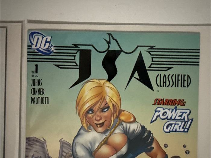 DC #1’s Lot. JLA Classified. #1 Origin Of Power Girl. First issue Wonder Girl!