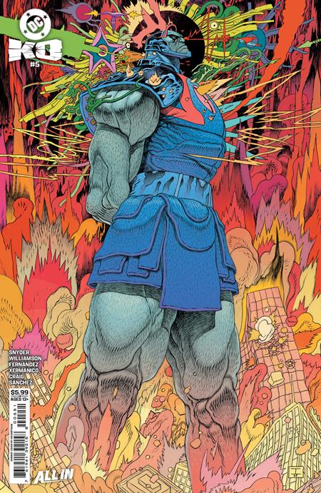 DC K.O. #5 (OF 5) CVR E IAN BERTRAM CARD STOCK VAR