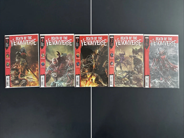 Death of venom verse 1-5. Venom verse reborn 1-4. it’s Jeff! Variant Edition